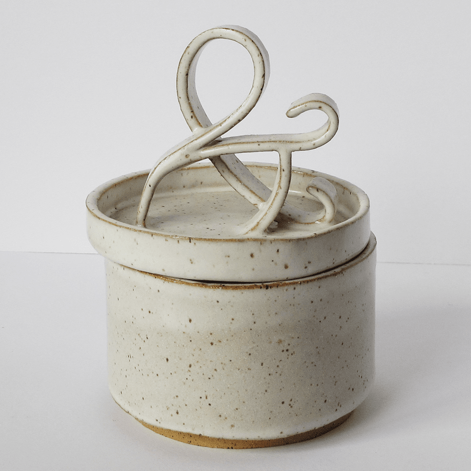 Ampersand Lidded Box