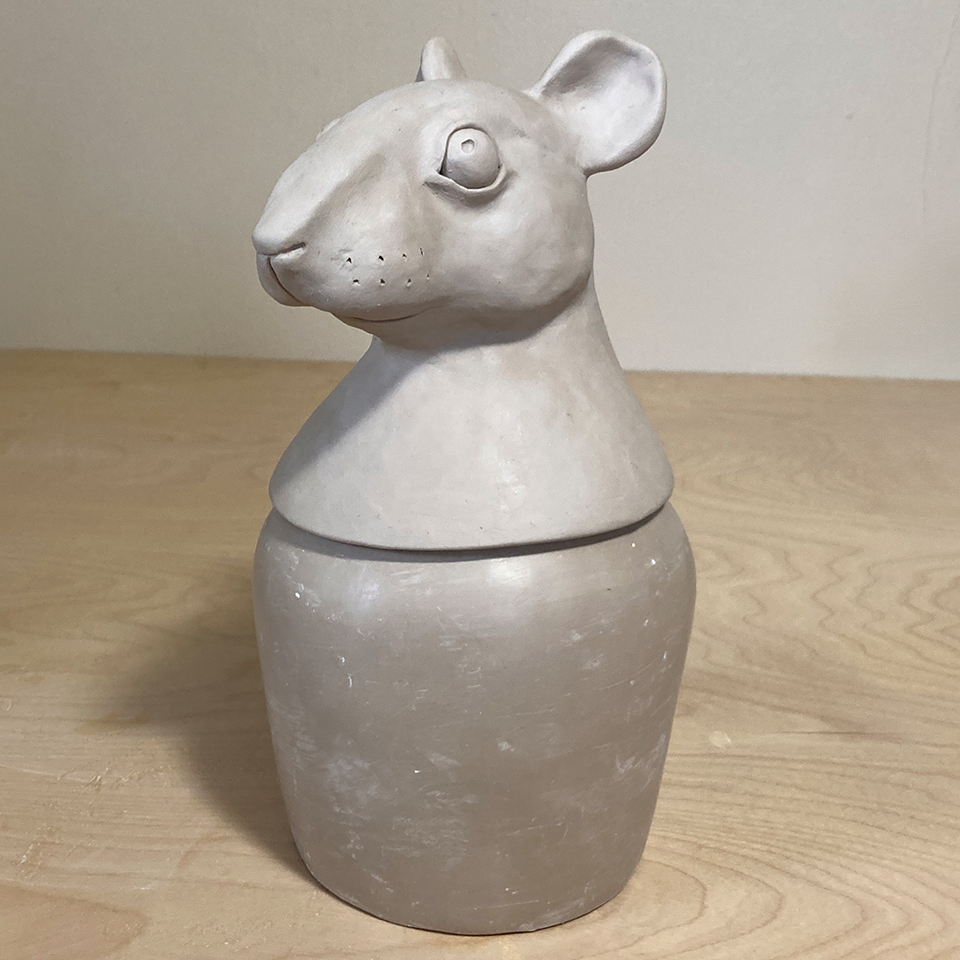 NYC Canopic Jar: Rat