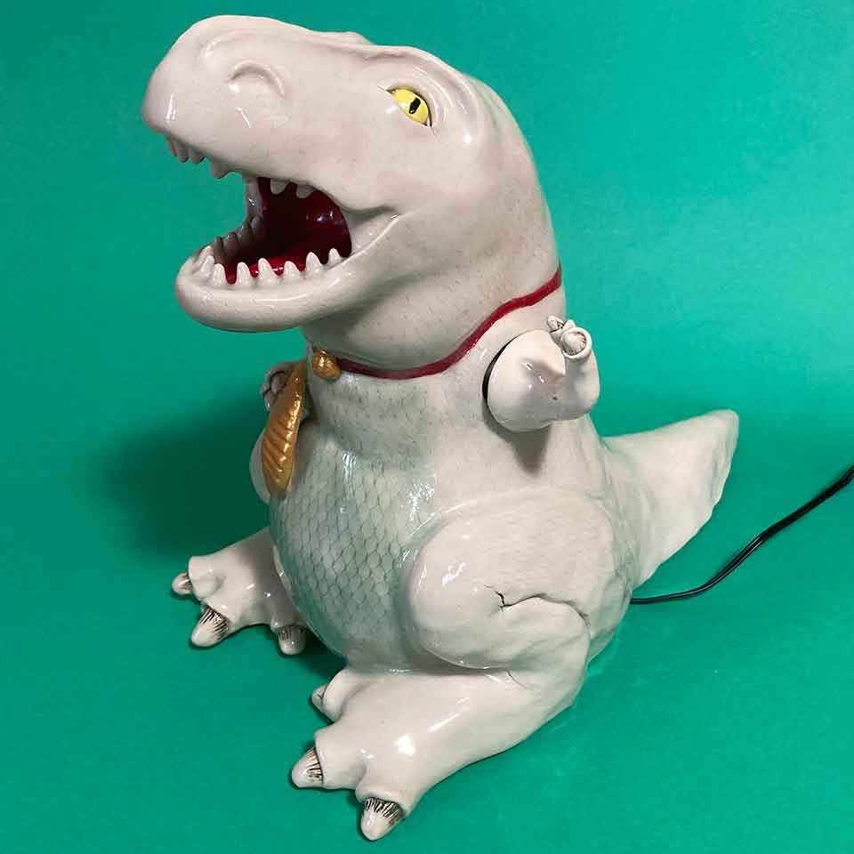 Lucky T-rex